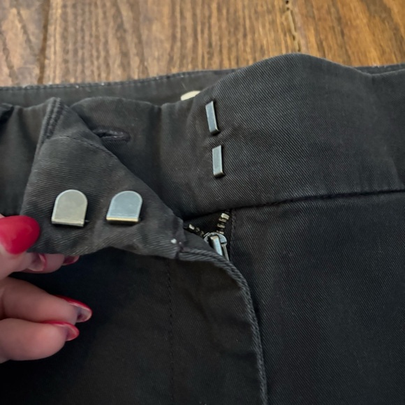 LOFT Dark Gray Bermuda Shorts with Front Pockets - Picture 9 of 9